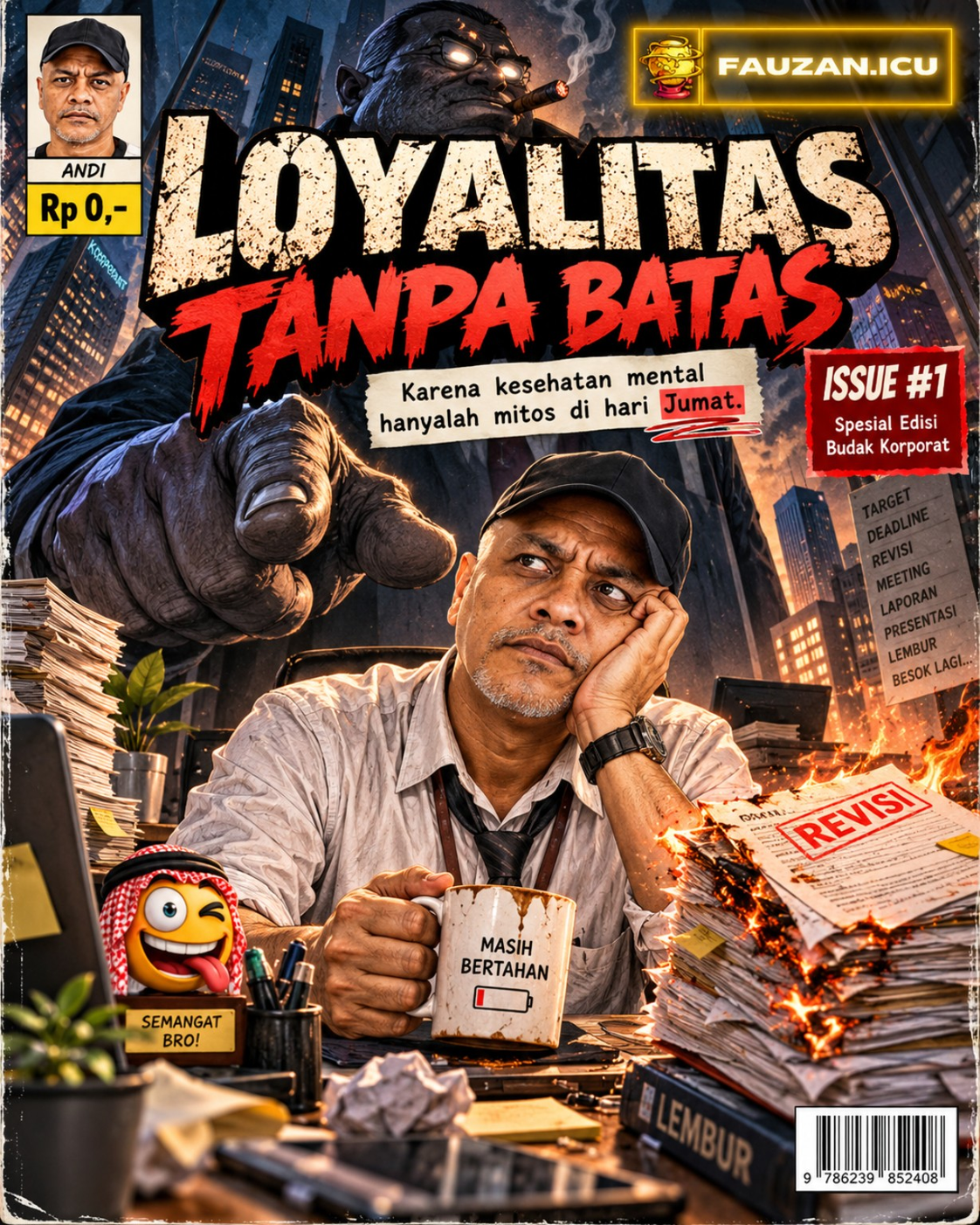 Sampul Loyalitas Tanpa Batas, Andi pekerja korporat dikejar revisi